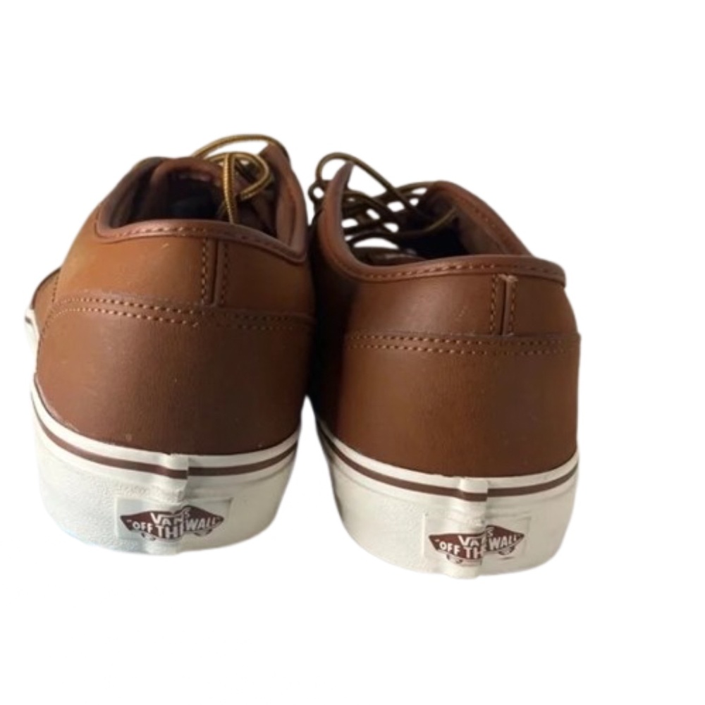 Vans Mens Atwood Leather Brown Sneakers Skateboard Tennis Shoes Size US 11 - Picture 3 of 10